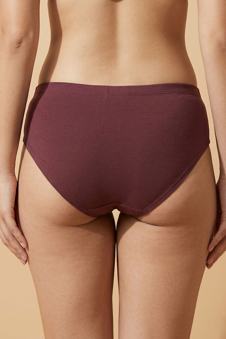 Zivame Medium Rise Full Coverage Hipster Panty (Pack of 5) - Multicolor — image 16